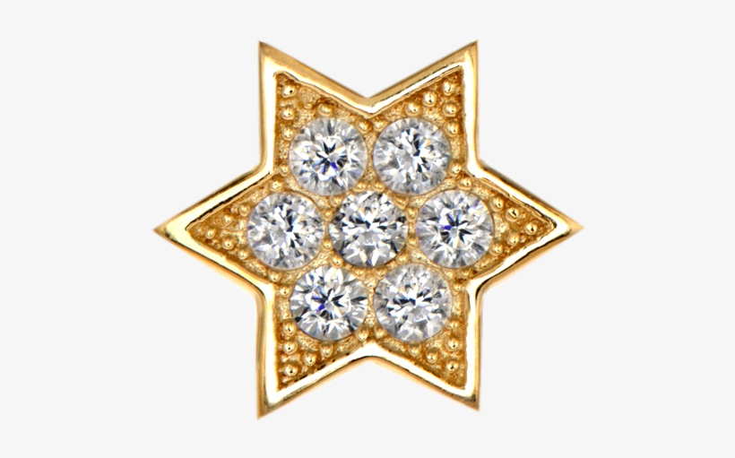 Download Png Image Report - Kourtney's Petite Gold Vermeil Charm Necklace - Star, transparent png download