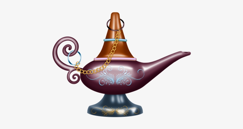 Genie Lamp - Teapot, transparent png download