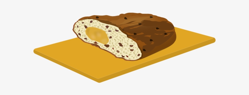 How To Set Use Christmas Bread On Cutting Board Clipart, transparent png download