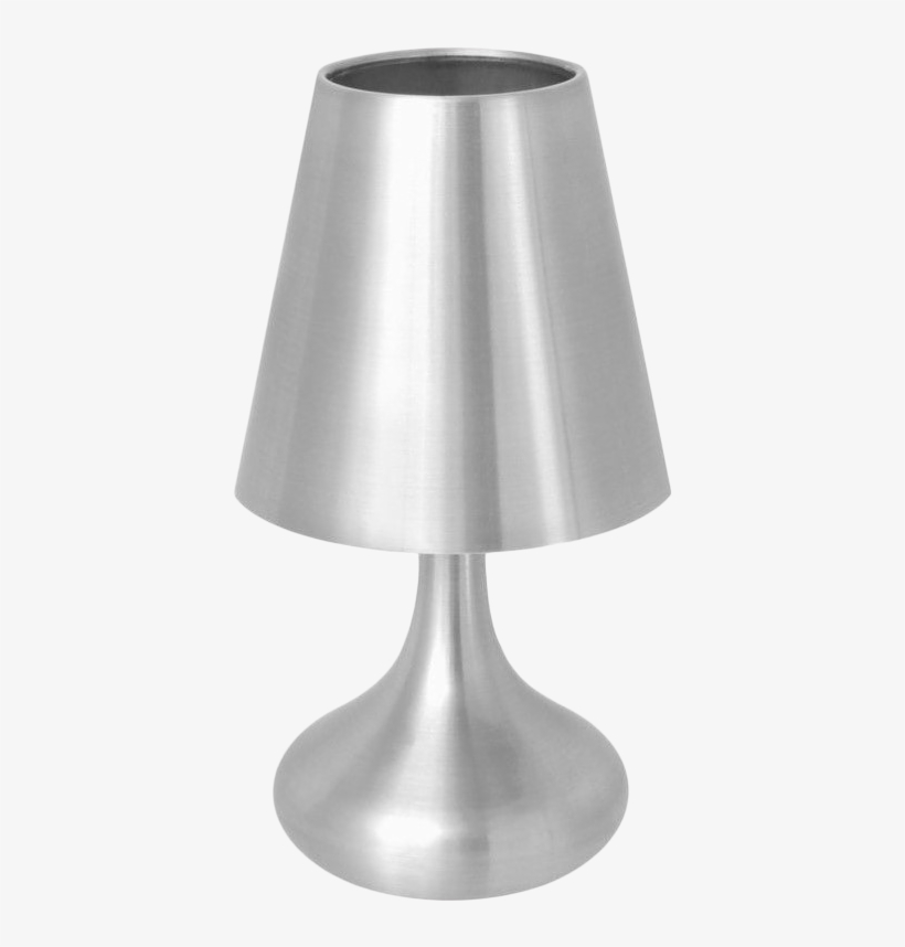 Img Lumisource Genie - Lumisource Genie Touch Lamp - Silver, transparent png download