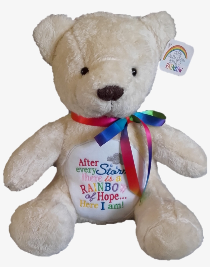 Rainbow Bear - Bear, transparent png download