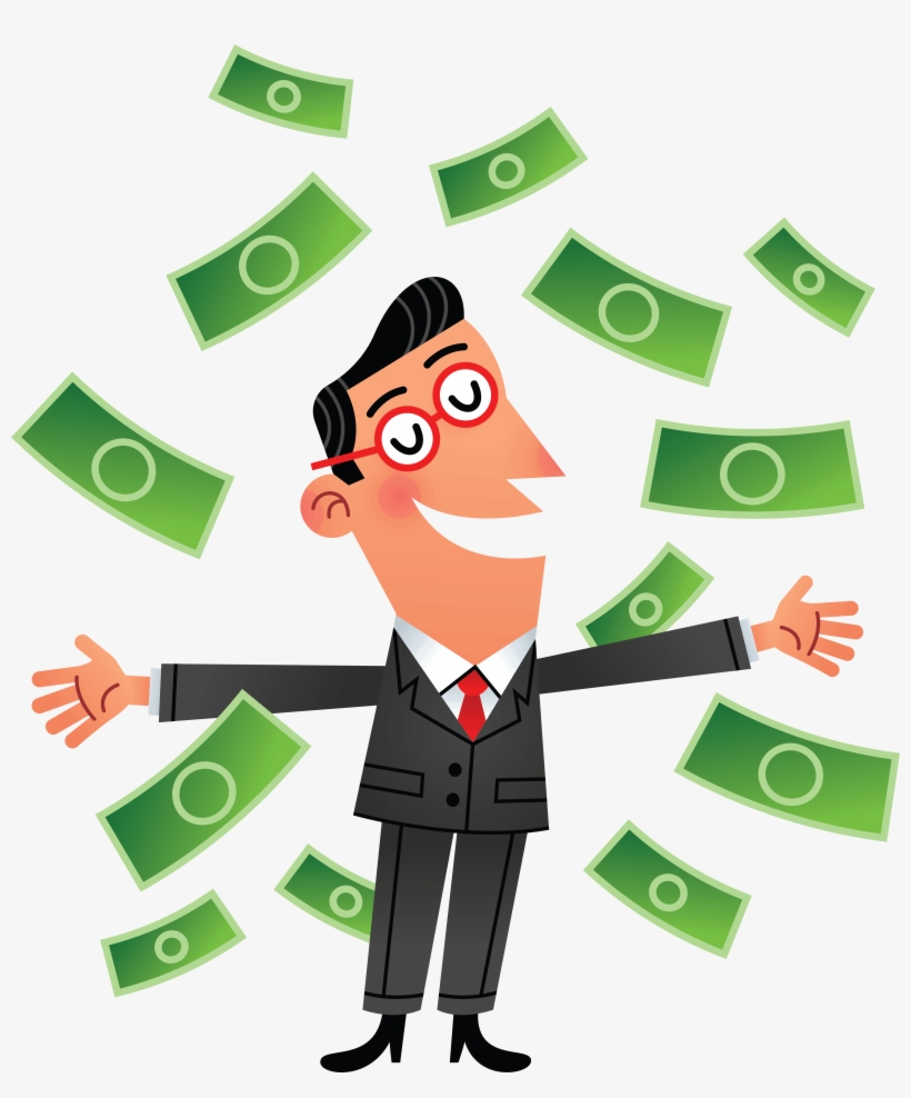 Money Raining Png Banner Transparent Download - Download, transparent png download