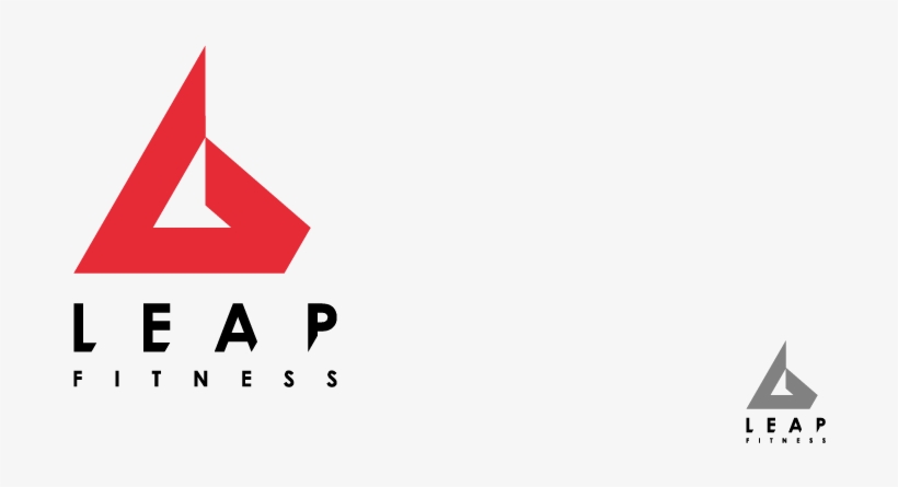 Fitness Logo Design For Leap - Triangle, transparent png download