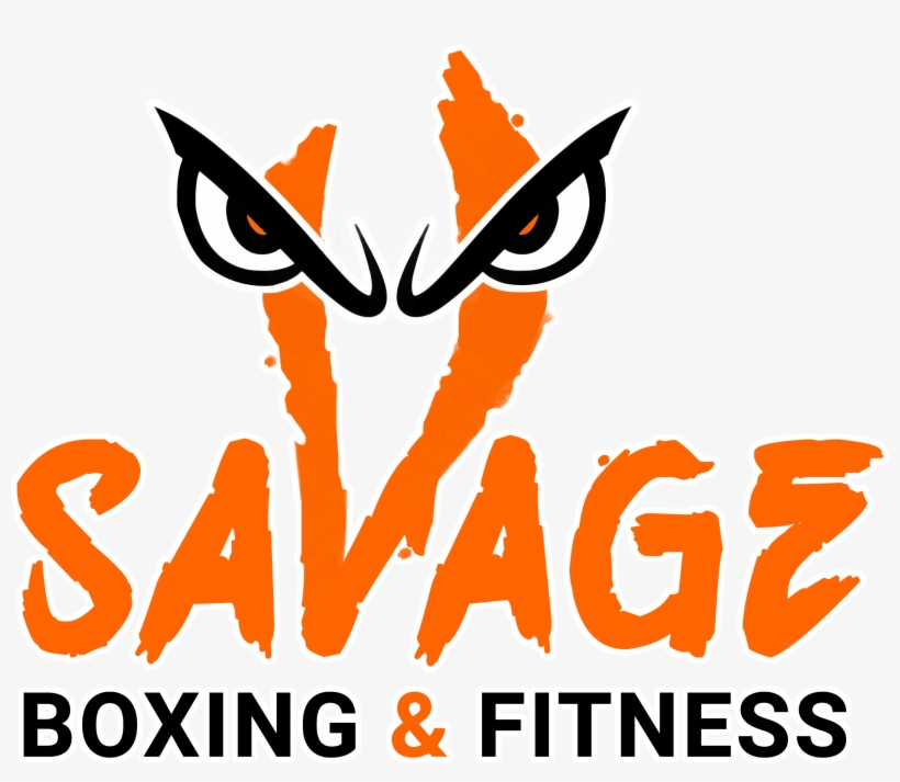 Savage Boxing & Fitness Logo - 07601, transparent png download