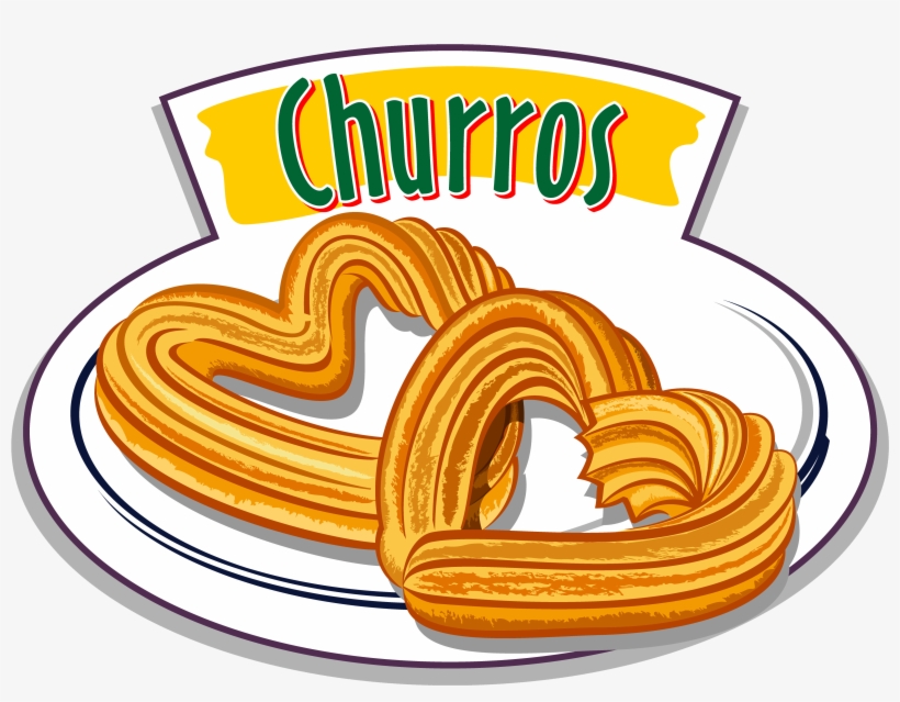 Los Churros, L'original - Churros Drawing, transparent png download