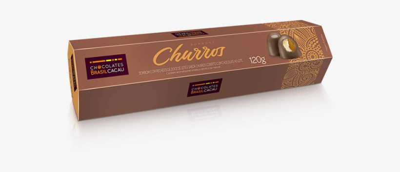 Bombom Churros - Chocolates Brasil Cacau, transparent png download
