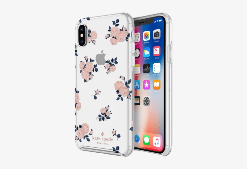 Kate Spade Apple Iphone Xs/x Protective Hardshell From - Apple Iphone X Incipio Ngp Pure Case - Clear, transparent png download