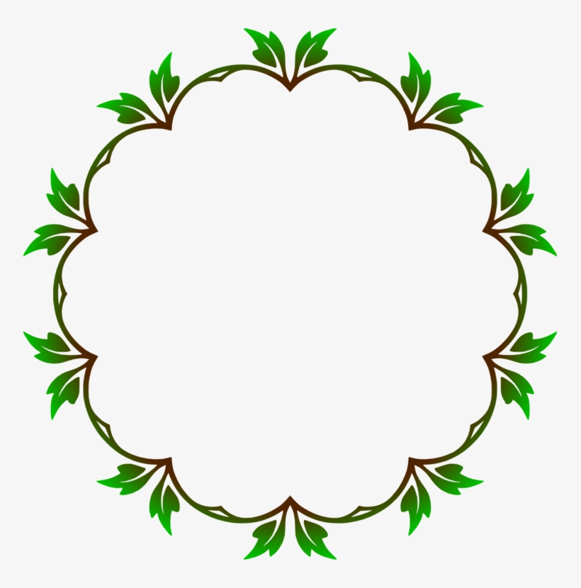 Floral Design Picture Frames Furniture Download - Clip Art, transparent png download