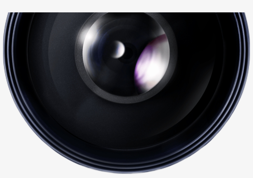 Extreme Closeup Of Camera Lens - Camera, transparent png download