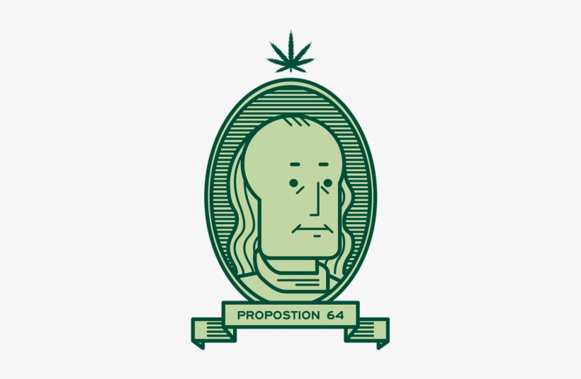 Legal Marijuana Is Good For California - Illustration, transparent png download
