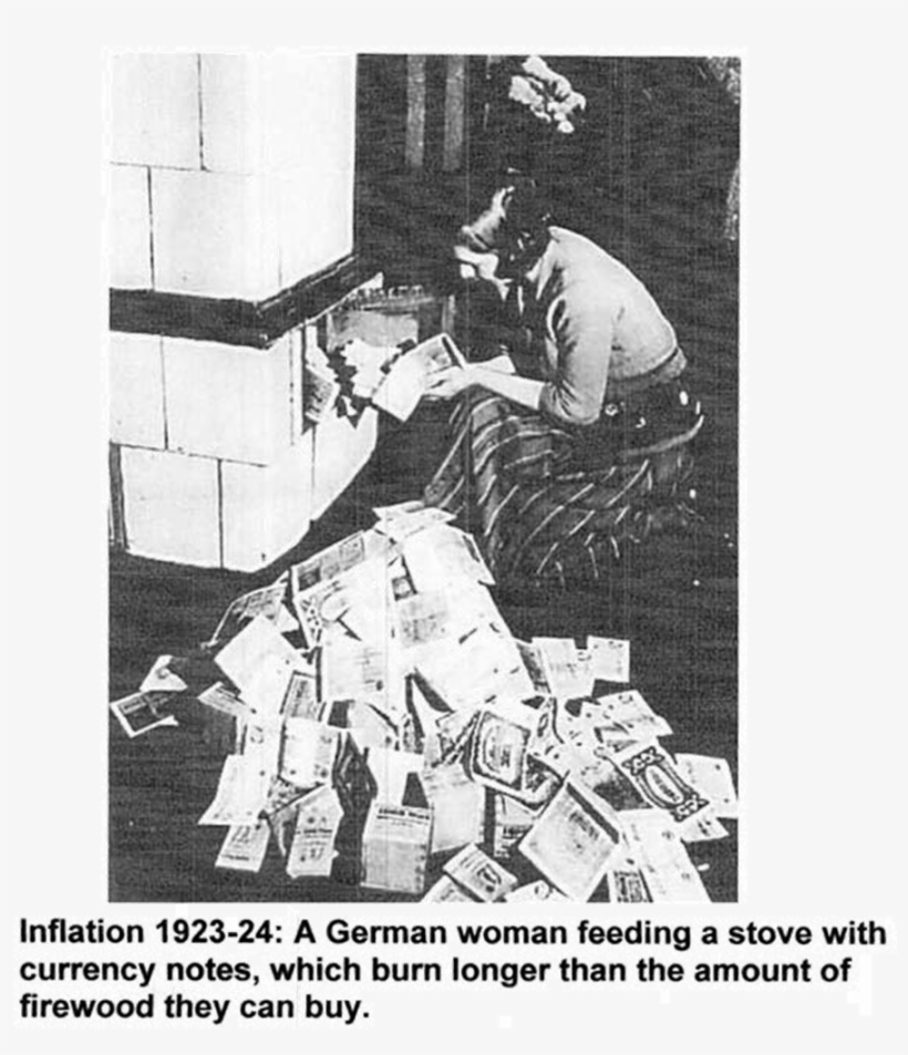 The Embezzler, The Money Launderer And The Tooth Fairy - Germany Great Depression Money, transparent png download