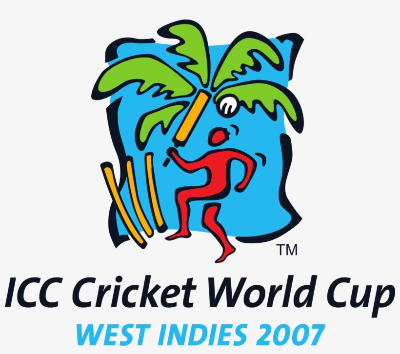 Cricket World Cup 2007 Logo, transparent png download