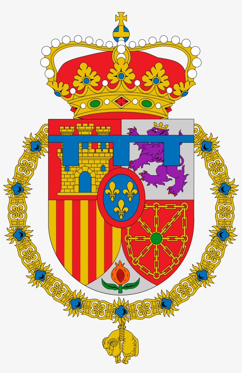 Escudo De Armas De La Princesa De Asturias - Coat Of Arms Of Felipe Vi, transparent png download