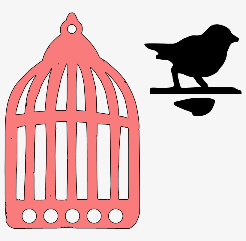 Paper This And That - Bird Cage Svg, transparent png download