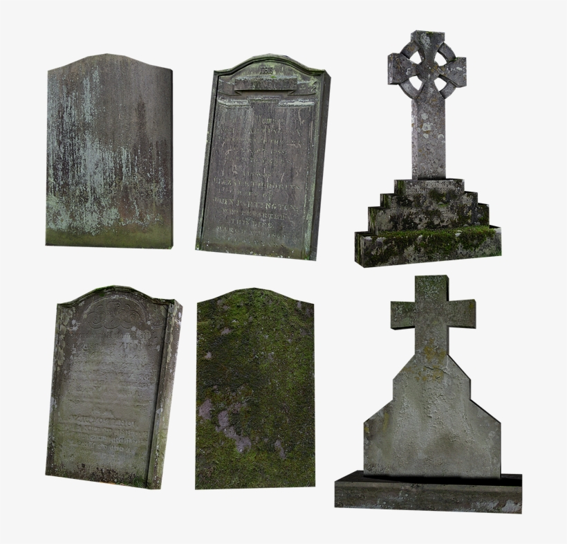 Tombstone, Grave, Cemetery, Gravestone, Graveyard, - Tombstone, transparent png download