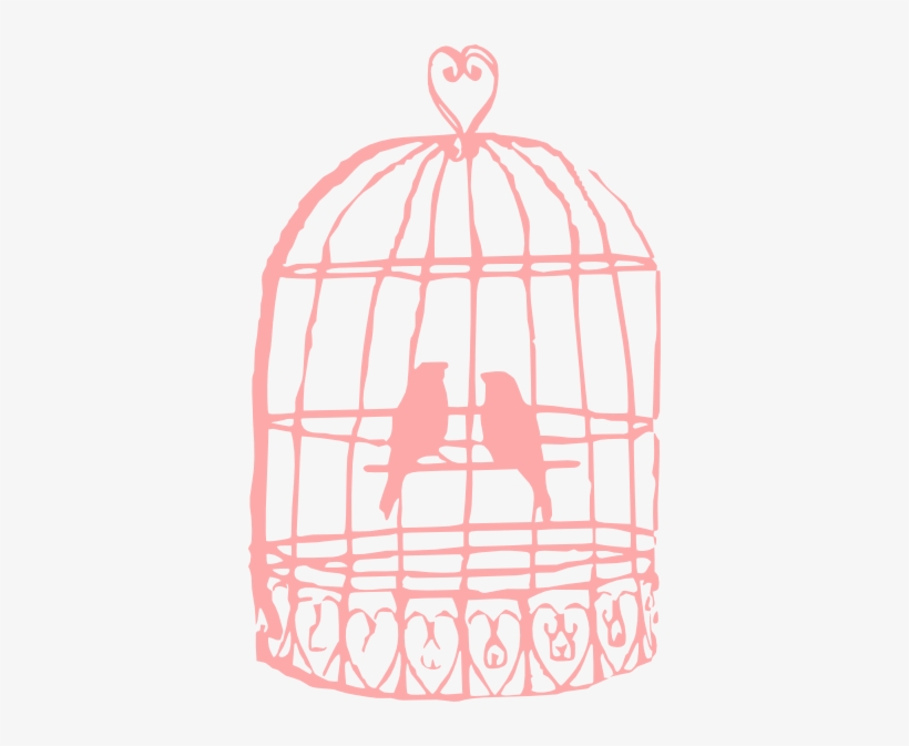 Small - Birdcage Drawing, transparent png download