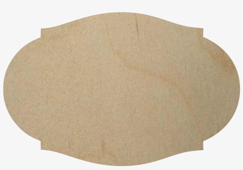 Unfinished Wooden Plaque Pub Style - Placemat, transparent png download