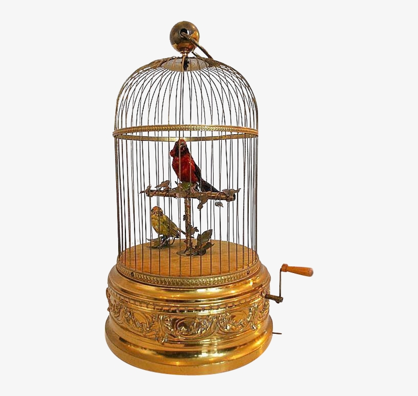Picture Library Download Cage Transparent Bronze Bird - Birds In The Cage, transparent png download