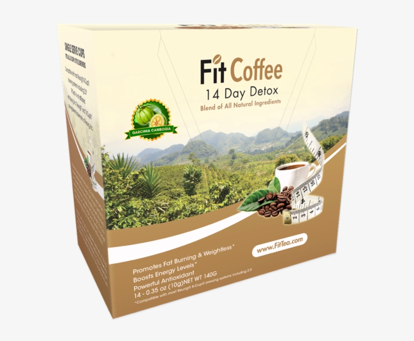 00 For 14 K Cups - Fittea - Fit Coffee 14 Day Detox - 14 K-cups, transparent png download