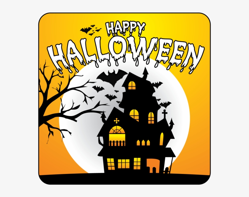 Halloween, Party, Vector, Background, Illustration, - Poster, transparent png download