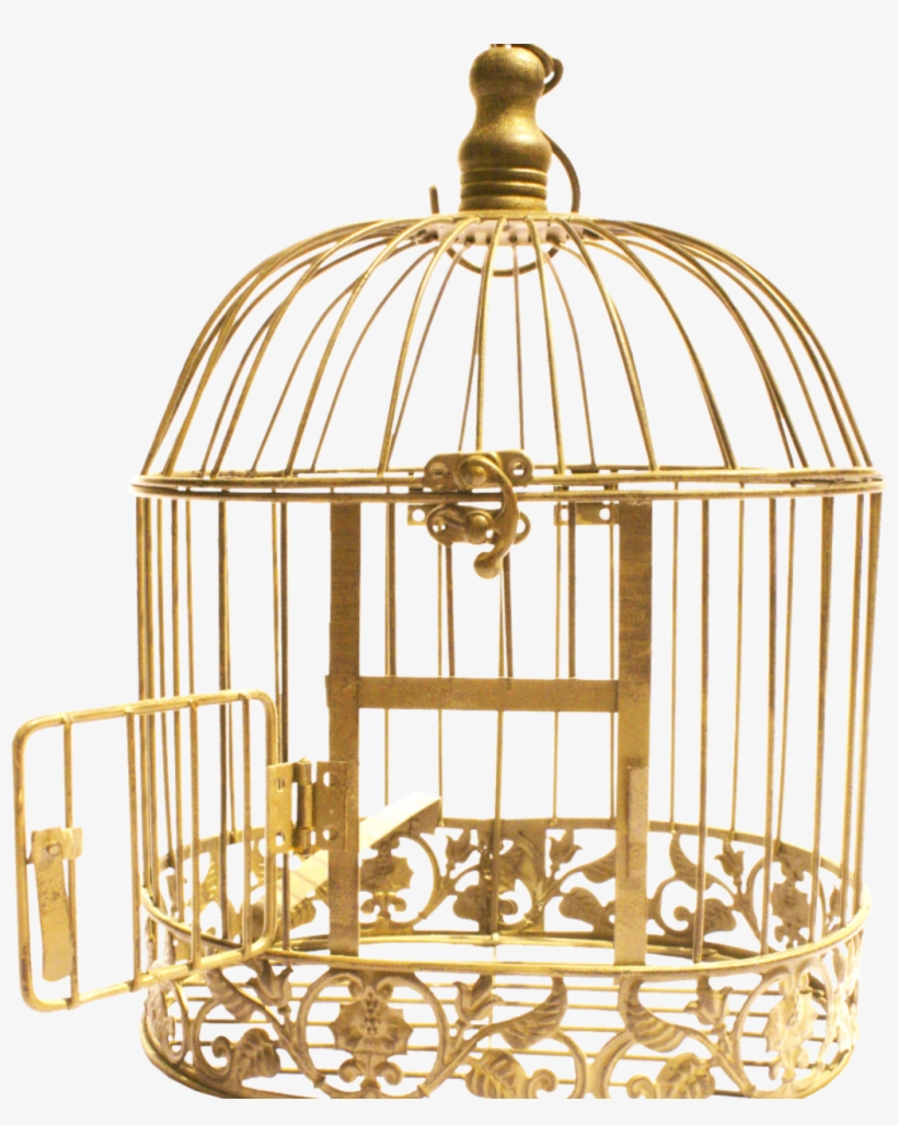 Art Birdcage Cage Cell Stickers - Пнг Клетка, transparent png download