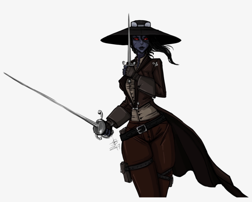 A Blue And Brown Specter In The Shadows With Faintly - Illustration, transparent png download