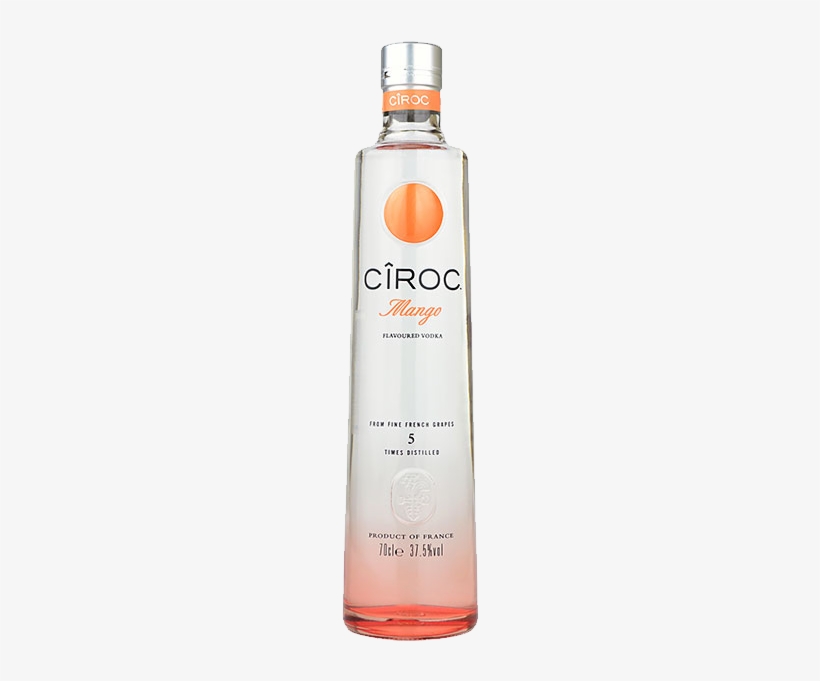 Ciroc Mango Png - Glass Bottle, transparent png download