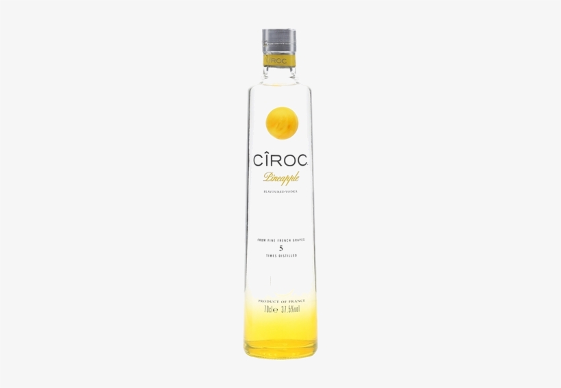 Ciroc-pineapple - Ciroc Pineapple Flavoured Vodka, transparent png download