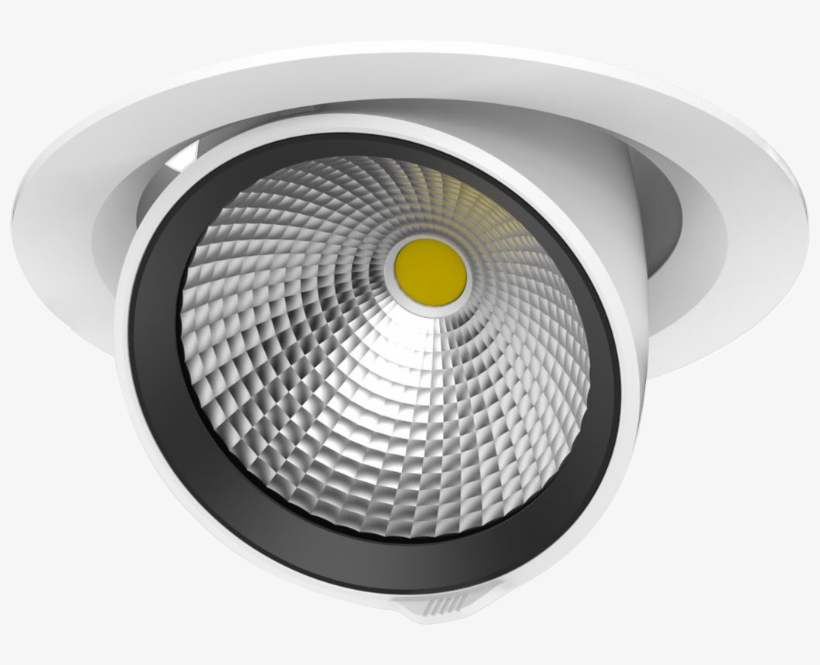 Recessed Spotlight - Light-emitting Diode, transparent png download