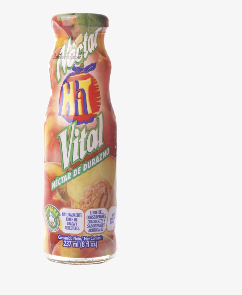 Jugo Hit Vital Durazno X237mlt - Jugo Hit Vital, transparent png download