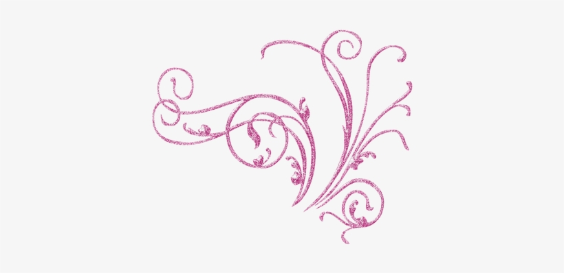 Pink Glitter, Sunshine3 - Transparent Silver Design Png, transparent png download