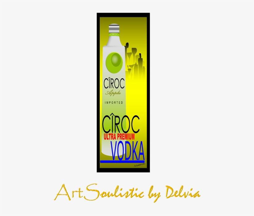 “ciroc Apple” - Bottle, transparent png download