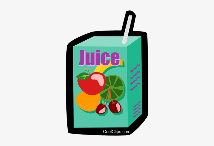 Jugos, Vegetales, Bebidas Libres De Derechos Ilustraciones - Net Of A Juice Box, transparent png download