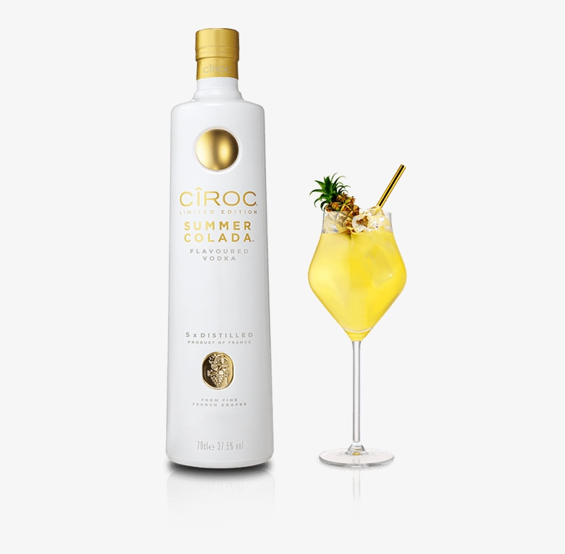 Vodka Pina Colada Tails Cîroc - Ciroc Vodka, transparent png download