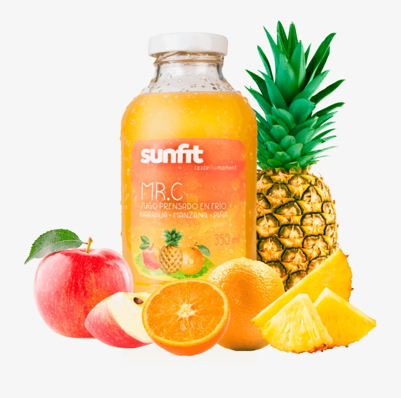C Jugos Sunfit - Tropical Fruits Png, transparent png download