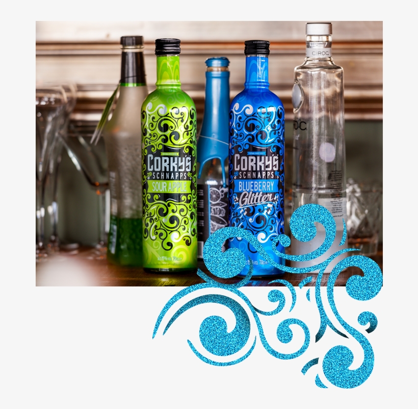 Flavours - Glass Bottle, transparent png download