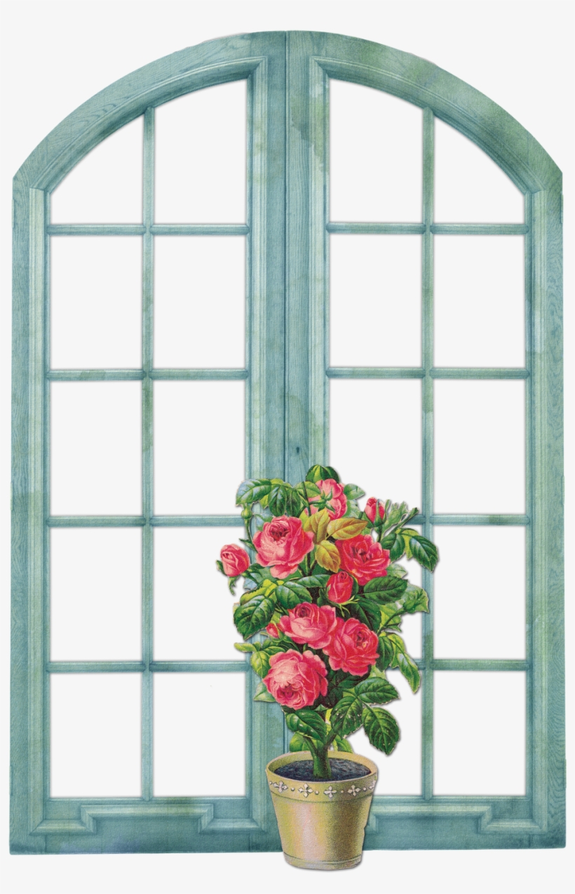 Floral Theme Vintage Backgrounds, Background Vintage, - Desenho De Janela Png, transparent png download