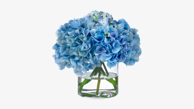 Hygrangea Blue Paper Napkins - Blue Hydrangeas, transparent png download