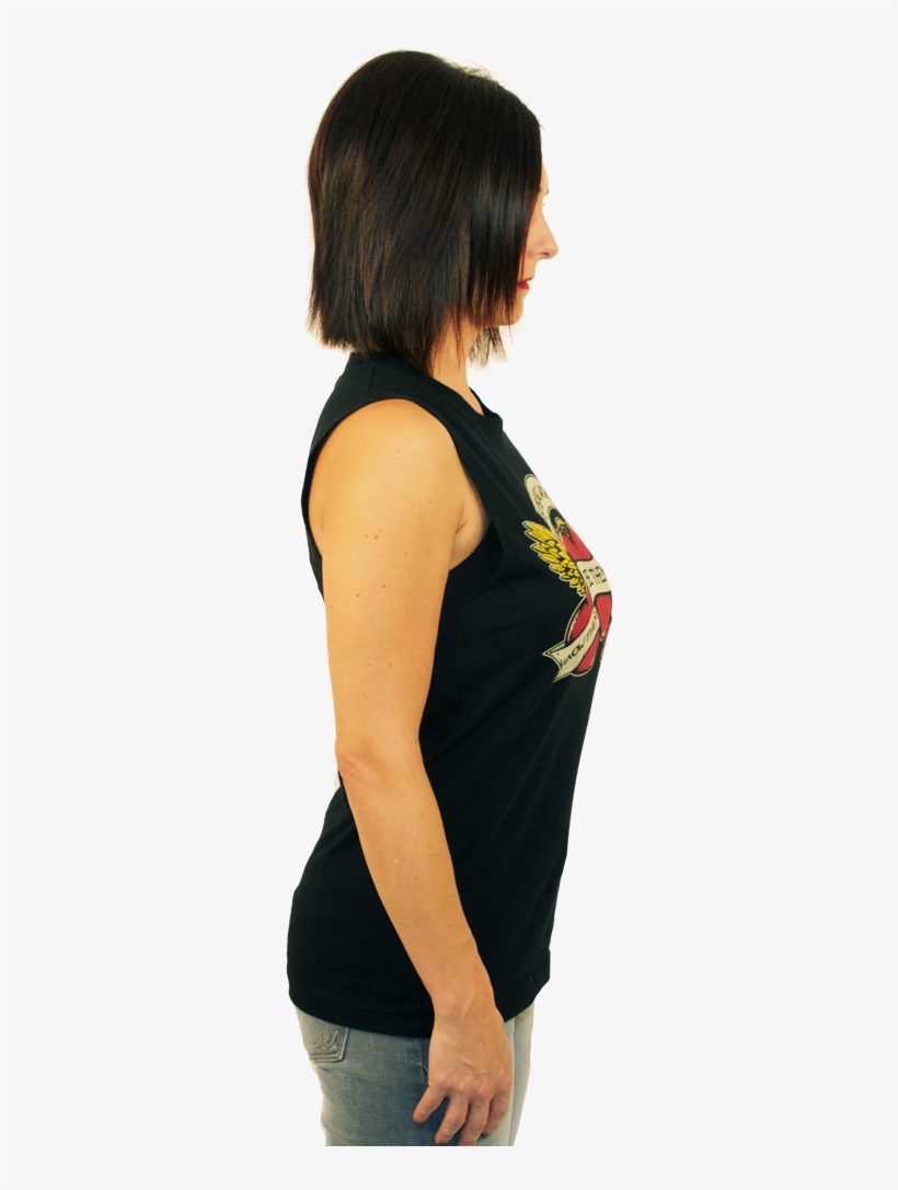 The Strong Women Muscle Tank - Girl, transparent png download