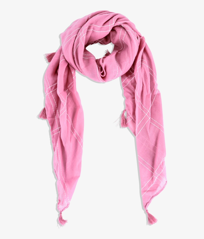 Window Pane Scarf Scarves Lou Lou Boutiques - Scarf, transparent png download