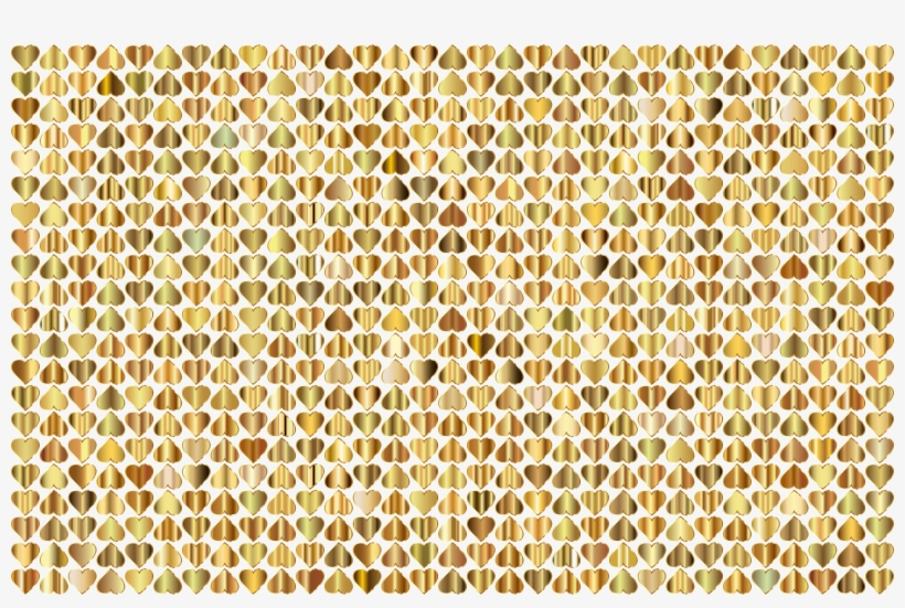 Prismatic Alternating Hearts Pattern Background 8 No - Clip Art, transparent png download