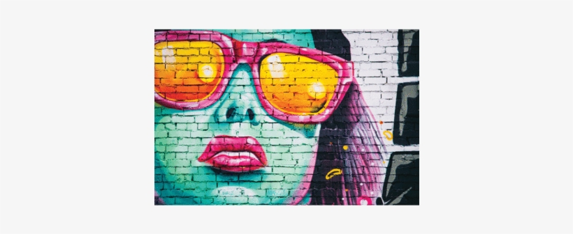 80's Ray Bans Rocked - Cool Street 5'x7'area Rug, transparent png download