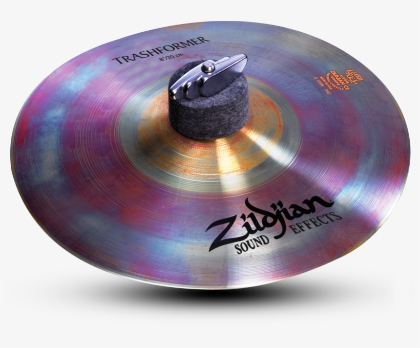 Zildjian Zxt8trf 8" Zxt Trashformer Splash Effect Cymbal - Zildjian Zxt 10" Trashformer, transparent png download