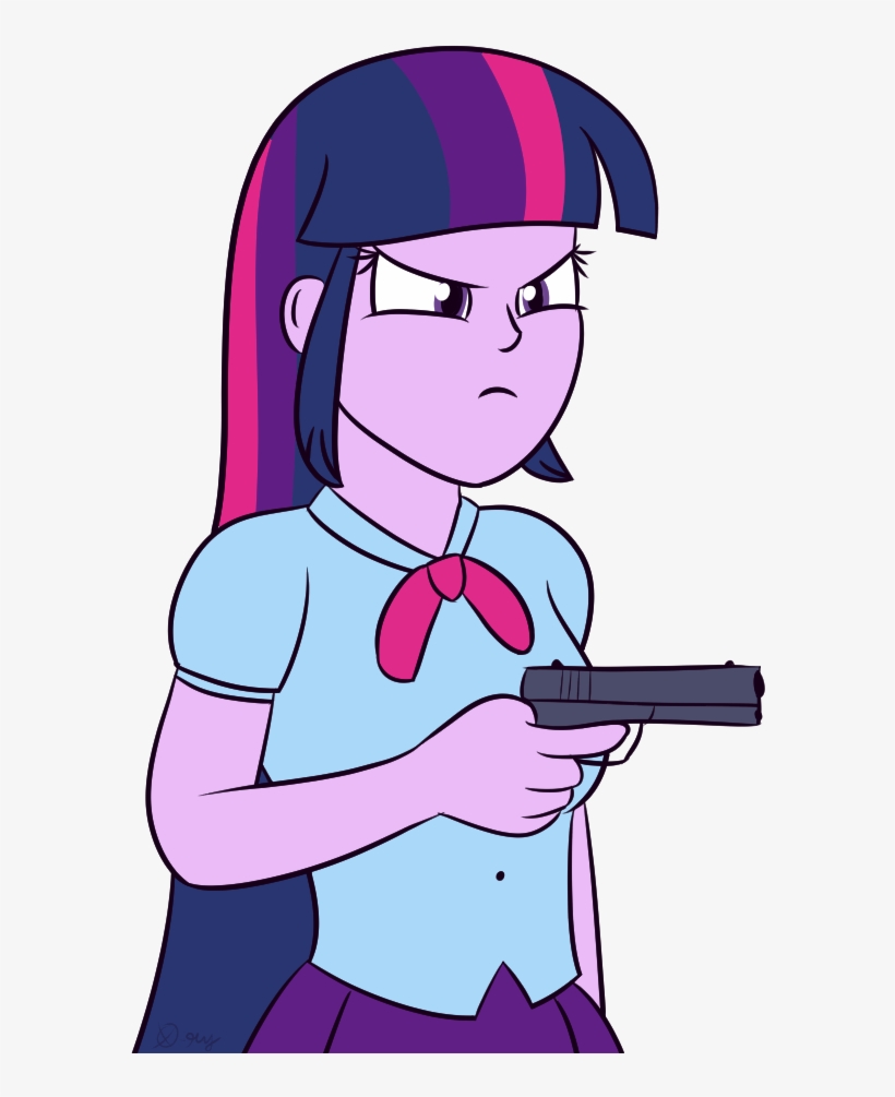 X-guy, Delet This, Equestria Girls, Gun, Safe, Simple - Cartoon, transparent png download