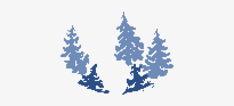 Pine Tree Silhouette Clipart - Art, transparent png download