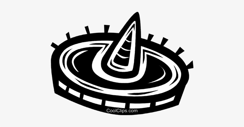 Mexican Sombrero Royalty Free Vector Clip Art Illustration - Clip Art, transparent png download