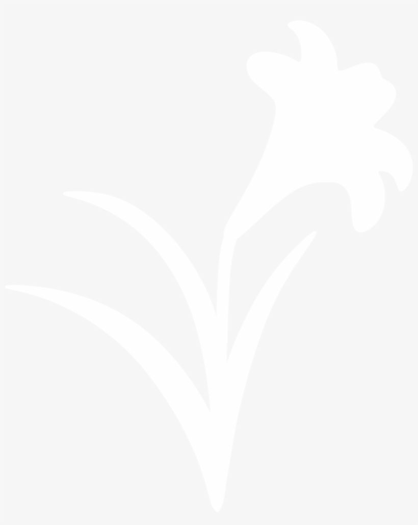 Silhouette Vector Lily - Lily Silhouette, transparent png download