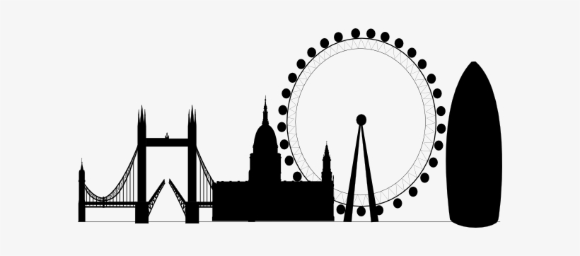 London Skyline Clipart Clip Art London Eye Vector Png Transparent Png 600x2 Free Download On Nicepng