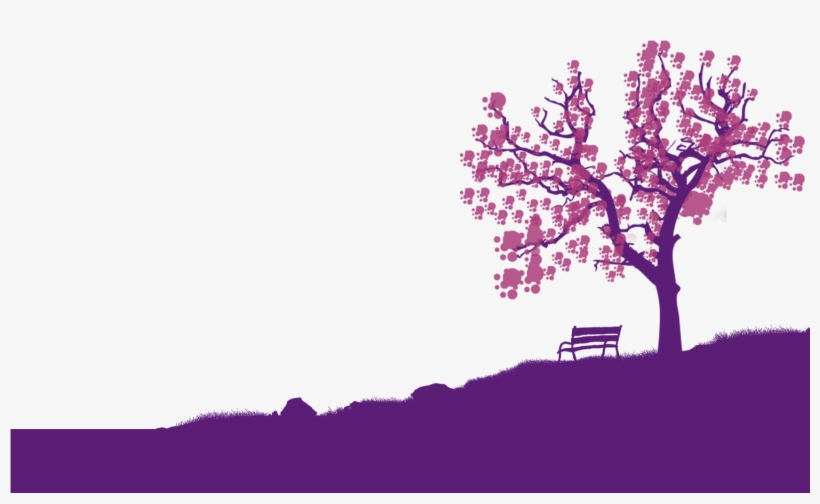 Arvore Direita Old - Silhouette, transparent png download