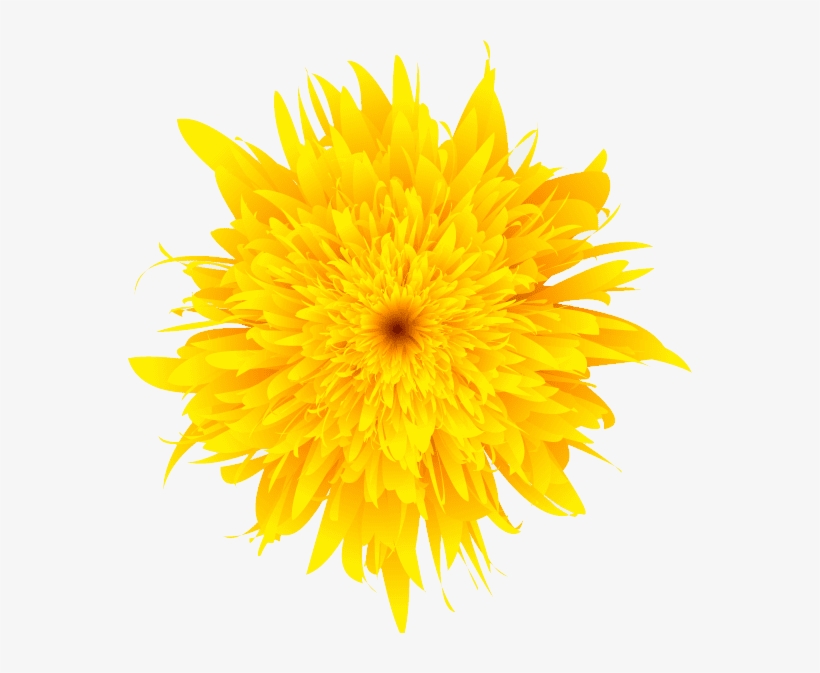 Dandelion Clipart Large - Beautiful Drawing Of Sun, transparent png download
